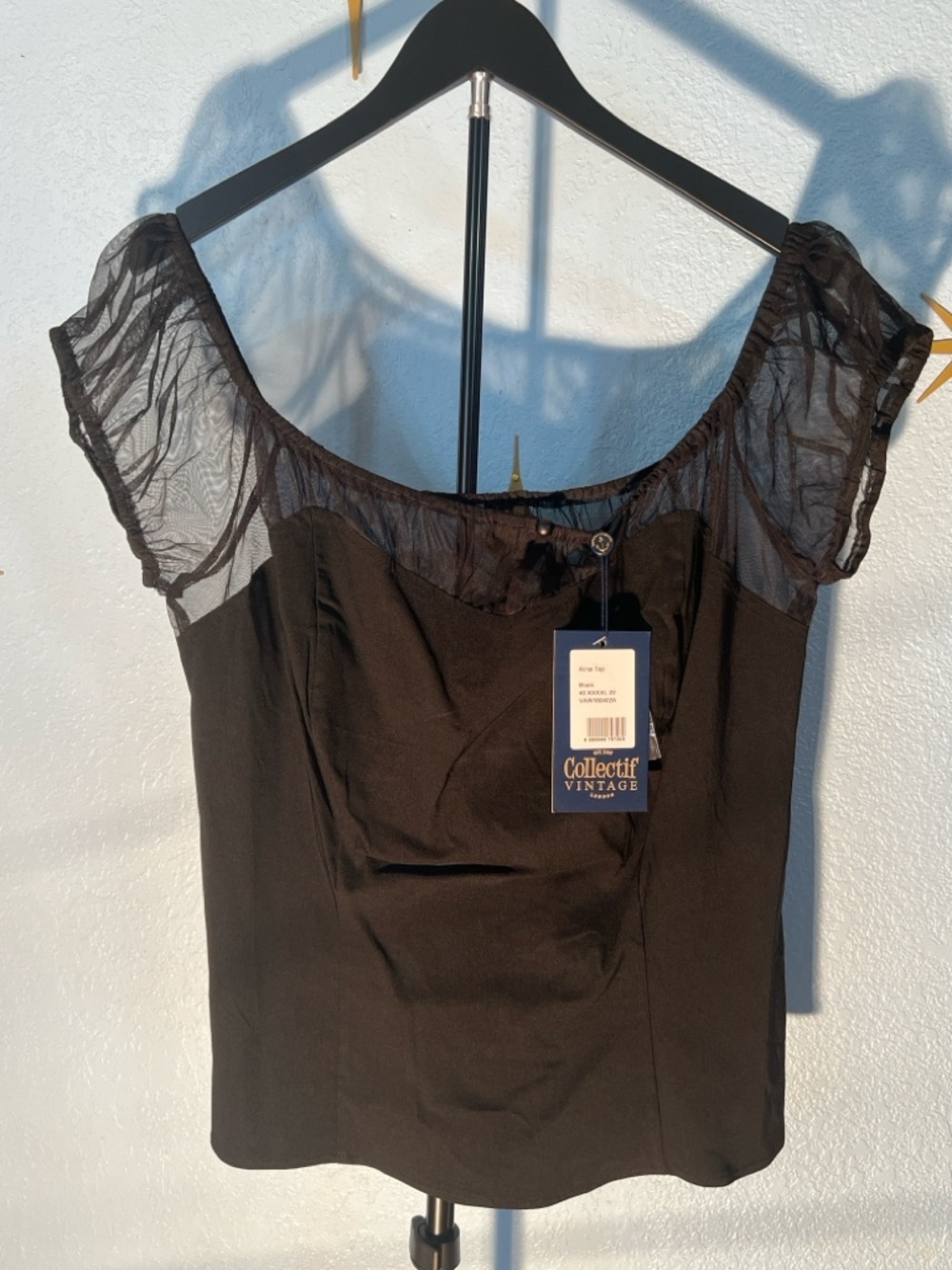 Collectif Black Alina Top